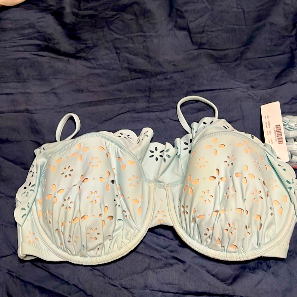 Brand New J Crew Swim Bikini Top.